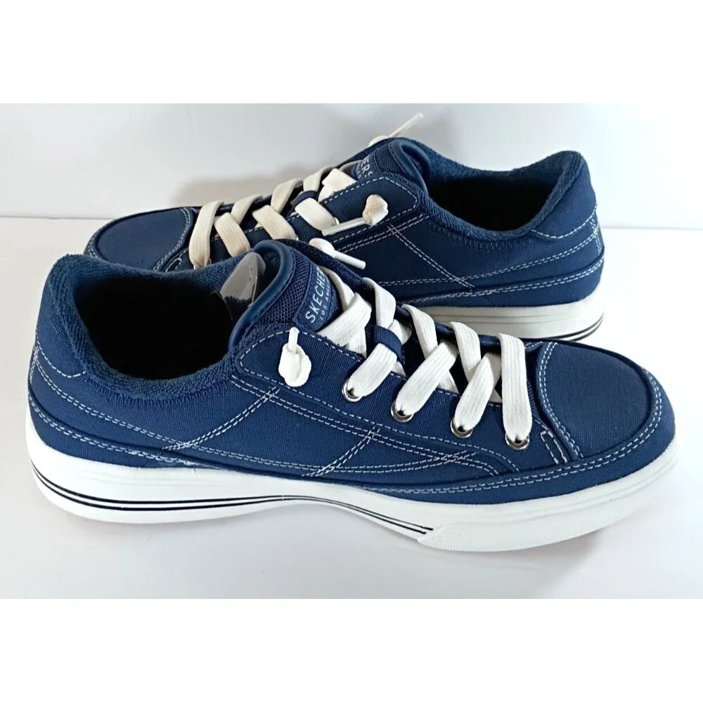 Skechers Arch Fit Arcata Slip On Sneakers Navy Women's Size 7 Arch Support